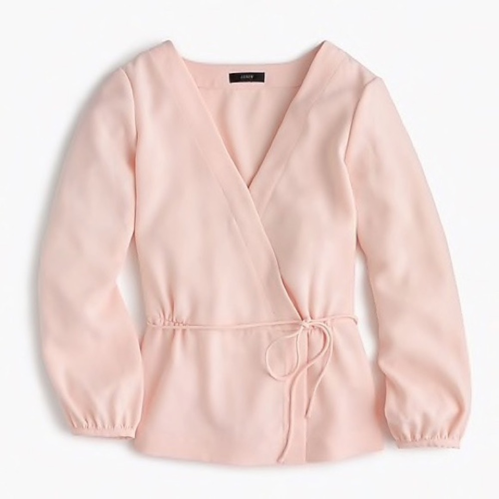 NWT J Crew Faux Wrap Top (D1)